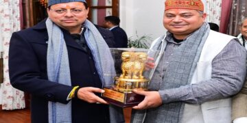 CM Dhami congratulated Nitin Naveen