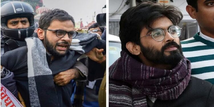 Umar Khalid and Sharjeel Imam