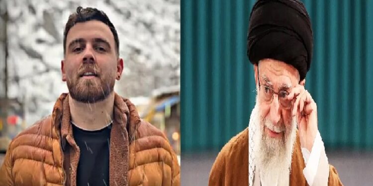 Erfan Soltani was hanged for speaking out against Khamenei.