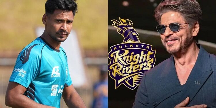 KKR has been ordered by the BCCI to remove Mustafizur Rahman from the team.