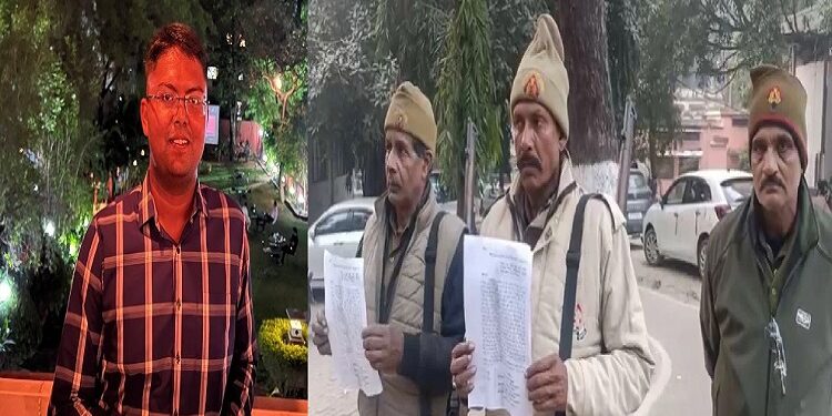 Home Guards opened a front against SDM Alok Prasad.