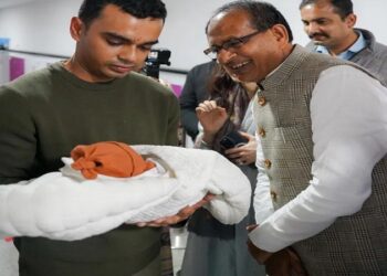 Shivraj Singh Chouhan has become a grandfather.