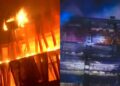 60 people died in a massive fire at a shopping mall.