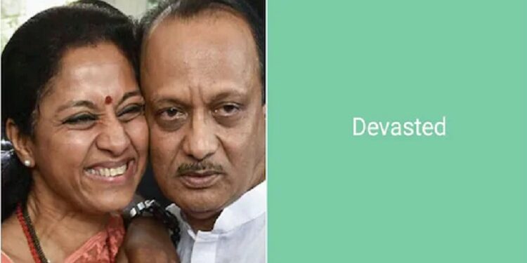 Supriya Sule gets emotional over Ajit Pawar's demise
