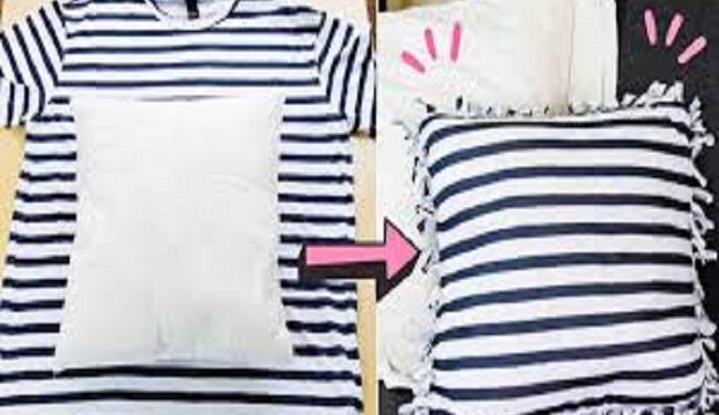 Here's how you can reuse your old t-shirts.