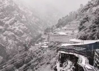 Vaishno Devi Snowfall