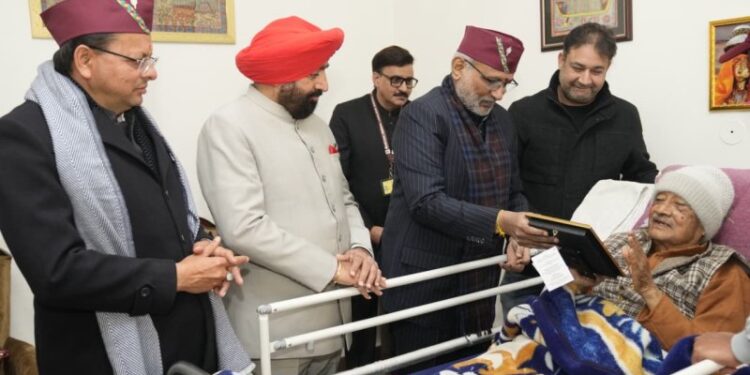 Vice President C.P. Radhakrishnan met former CM B.C. Khanduri