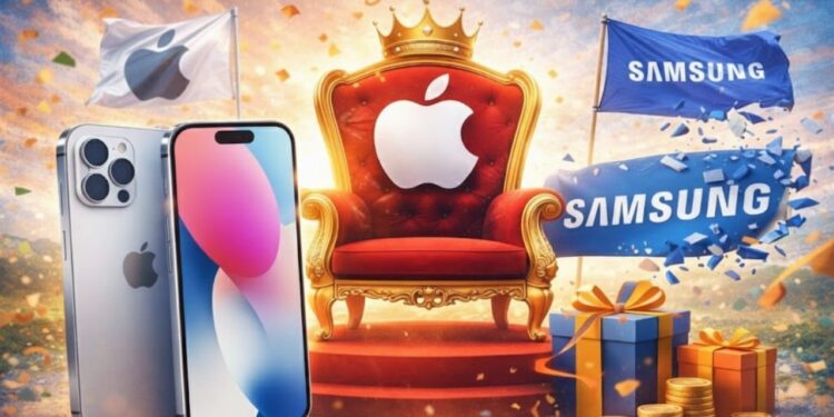 14 साल बाद पलटी बाजी! Samsung को पछाड़ Apple ने नंबर 1 की कुर्सी पर जमाया ‘कब्जा’