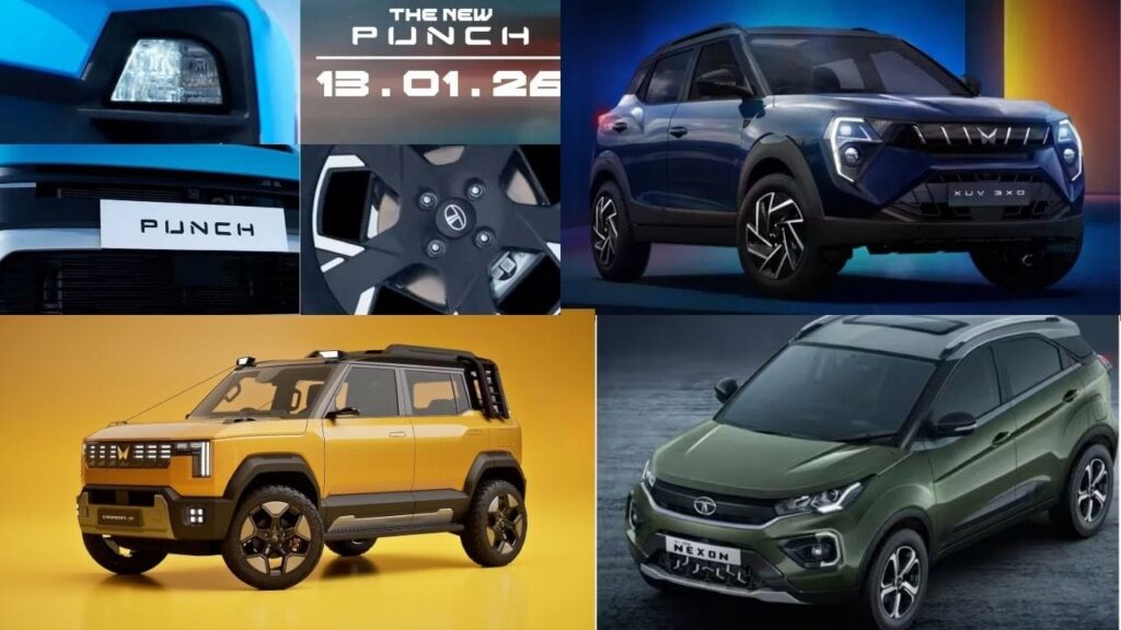 भारत में आने वाली हैं 7 नई कॉम्पैक्ट SUVs, मारुति से महिंद्रा तक शामिल लिस्ट में