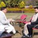 MP Anurag Singh Thakur met with CM Dhami.