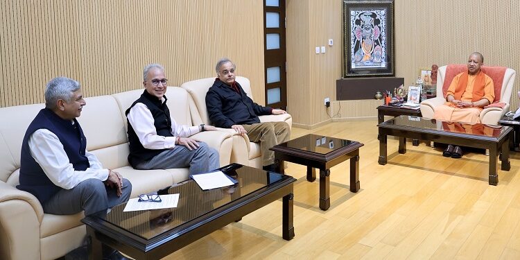 CII representatives met CM Yogi