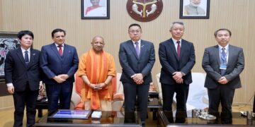 The Deputy Governor of Yamanashi Prefecture in Japan met with CM Yogi.