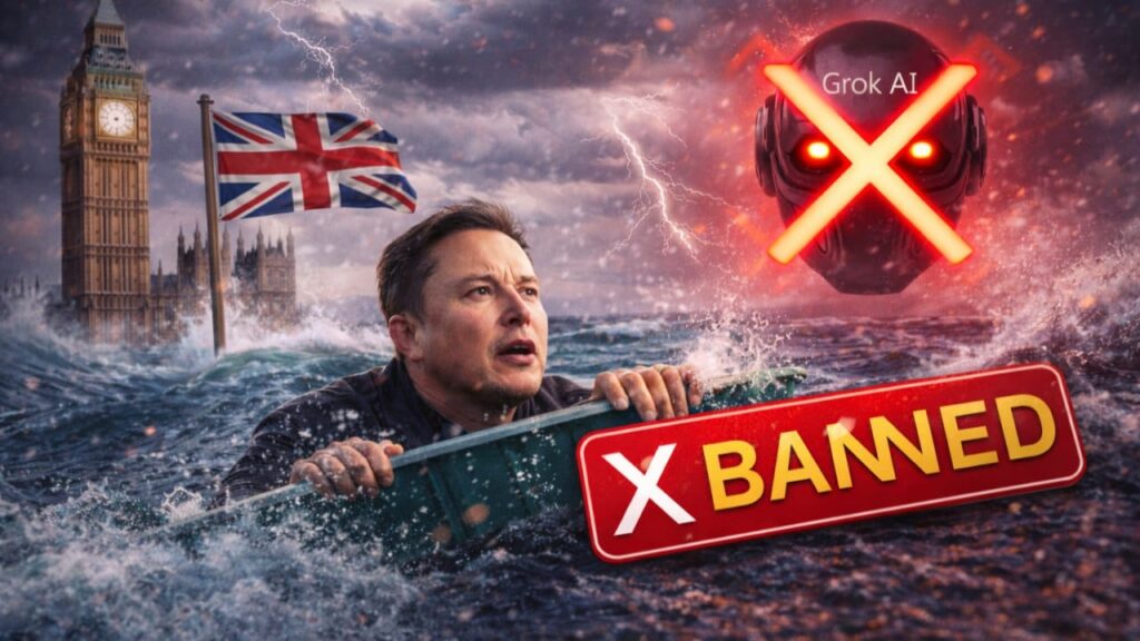 X Ban: क्या Grok AI डूबा देगा Elon Musk की नैया? ब्रिटेन में हो सकता है बैन