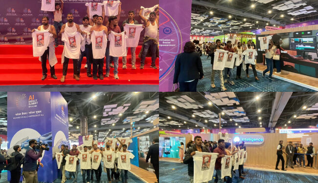 Youth Congress workers stage ruckus at AI Summit