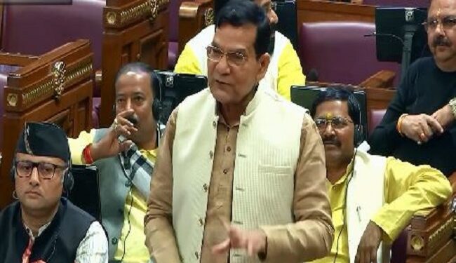 AK Sharma responded to the opposition's objections in the House.