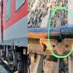 Bagaha-Patliputra Intercity Express passes over broken track