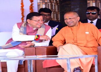 CM Dhami-CM Yogi