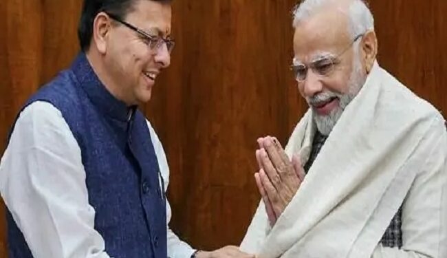 CM Dhami expressed his gratitude to the PM Modi