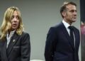 Emmanuel Macron-Meloni