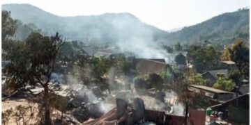 Violence erupts in Manipur