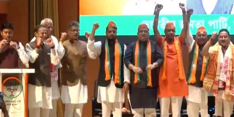 Three Congress MLAs join BJP in Assam