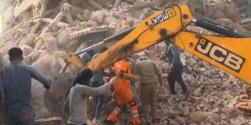 Cold storage wall collapses in Prayagraj