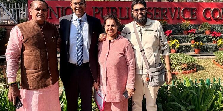 BJP leader's son Ekansh secures third rank in UPSC exam
