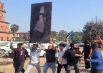 Protests in Lucknow over Khamenei's death