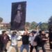 Protests in Lucknow over Khamenei's death