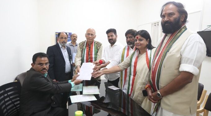 Telangana Rajya Sabha by-election: Abhishek Manu Singhvi files nomination