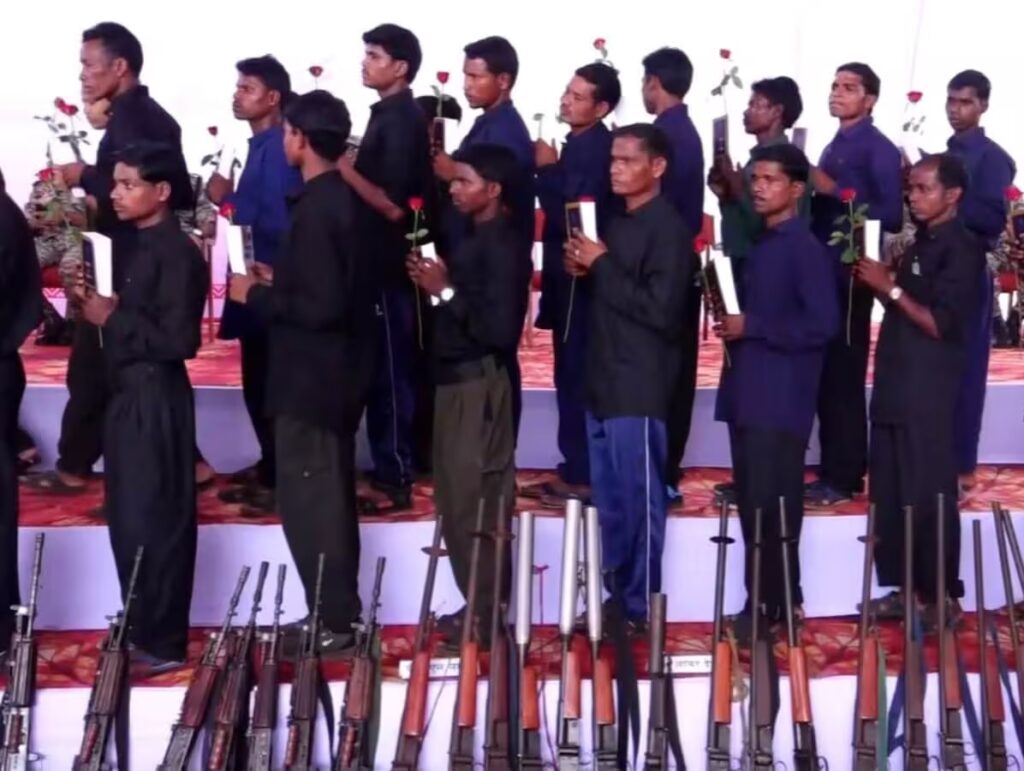 106 Naxalites surrendered