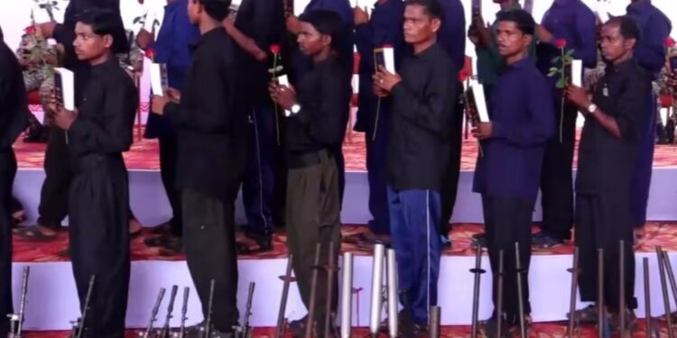 106 Naxalites surrendered