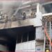 Fire breaks out in an electricity meter manufacturing factory