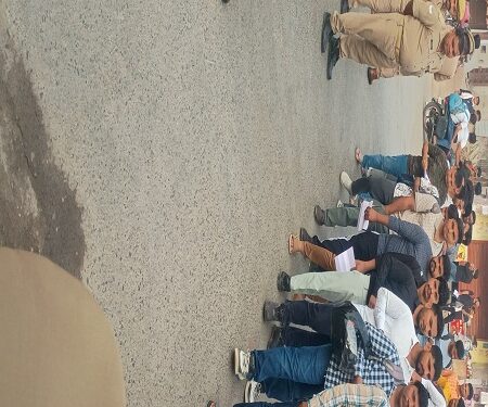 Second day of UP Police SI recruitment exam