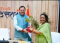 Assembly Speaker met CM Dhami