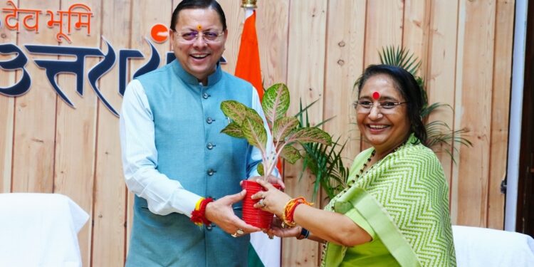 Assembly Speaker met CM Dhami