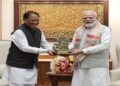 CM Vishnudev Sai presented PM Modi with a bell metal artwork titled 'Mata Kaushalya's Ram'.