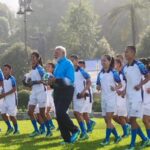 PM Modi played football with children in Gangtok
