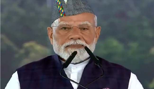 PM Modi's love for Uttarakhand was evident in his speech.
