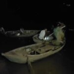 Boat capsizes