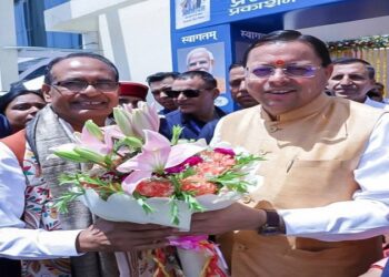 CM Dhami attended the launch of 'Apnapan – My Experiences with Narendra Modi'