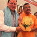 CM Dhami attended the swearing-in ceremony of Shubhendu Adhikari