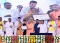 CM Yogi honored the beneficiaries of various schemes.