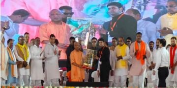 CM Yogi gave a gift of Rs 130 crore to Madhuban.