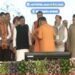 CM Yogi made the new Chief Minister of Bengal wear a saffron robe.