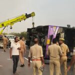 Horrific accident on Lucknow-Agra Expressway