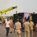 Horrific accident on Lucknow-Agra Expressway