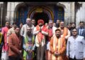 Governor Gurmeet Singh reached Kedarnath Dham