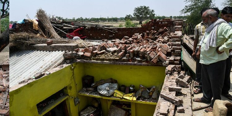 Storm wreaks havoc in UP, 96 dead