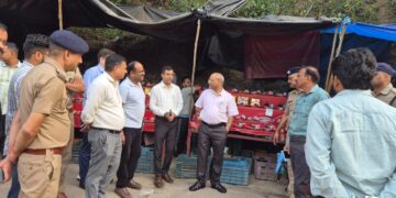 Anand Swaroop inspected the preparations for the Shravan Kanwar fair.